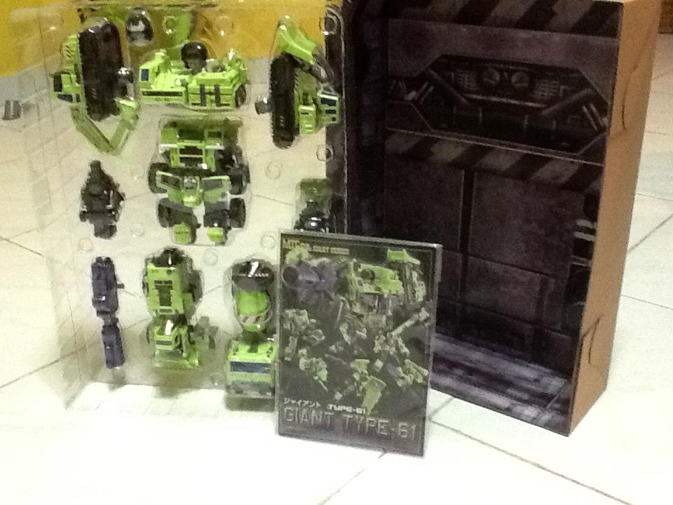 MAKETOYS GIANT TYPE61 グリーン ジャイアント デバスター? Transformers Maketoys Green Giant type 61 ( a.k.a.